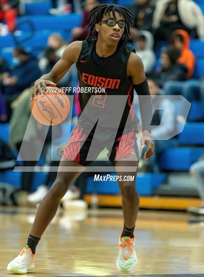 Thumbnail 3 in Benton Harbor vs. Edison Academy photogallery.