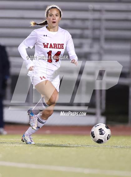 Thumbnail 1 in Warde vs. Staples (CIAC Class LL Semifinal round) photogallery.
