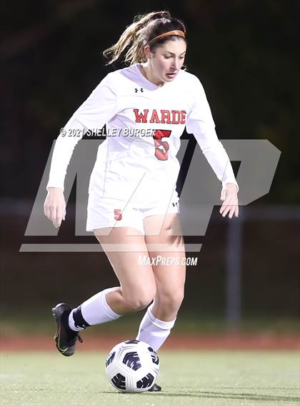 Thumbnail 2 in Warde vs. Staples (CIAC Class LL Semifinal round) photogallery.