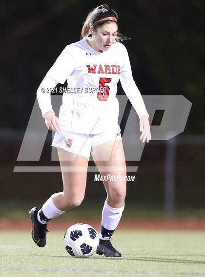 Thumbnail 1 in Warde vs. Staples (CIAC Class LL Semifinal round) photogallery.