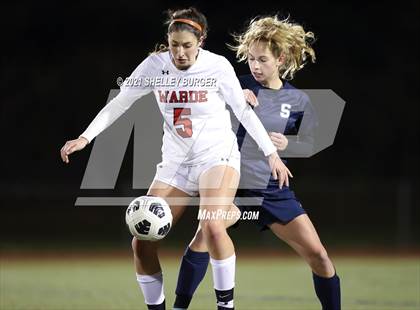 Thumbnail 3 in Warde vs. Staples (CIAC Class LL Semifinal round) photogallery.