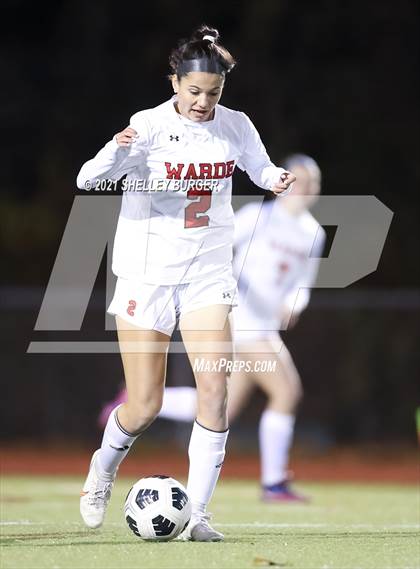 Thumbnail 1 in Warde vs. Staples (CIAC Class LL Semifinal round) photogallery.