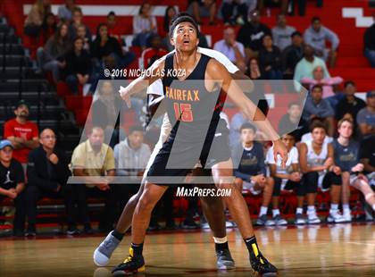 Thumbnail 3 in Bishop Montgomery vs. Fairfax (Ryse Williams Pac Shores Tournament) photogallery.