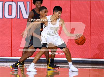 Thumbnail 1 in Bishop Montgomery vs. Fairfax (Ryse Williams Pac Shores Tournament) photogallery.