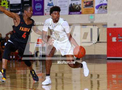 Thumbnail 1 in Bishop Montgomery vs. Fairfax (Ryse Williams Pac Shores Tournament) photogallery.
