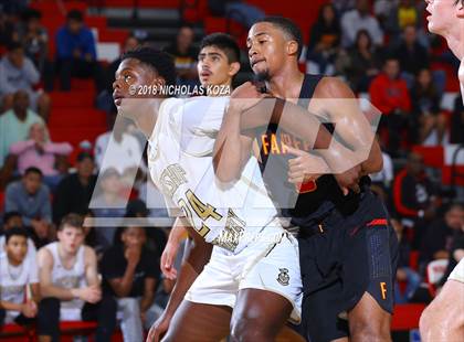 Thumbnail 2 in Bishop Montgomery vs. Fairfax (Ryse Williams Pac Shores Tournament) photogallery.