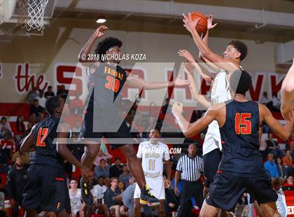 Thumbnail 1 in Bishop Montgomery vs. Fairfax (Ryse Williams Pac Shores Tournament) photogallery.