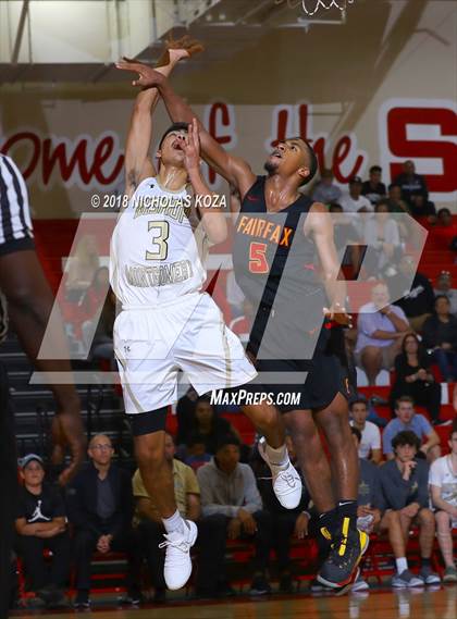 Thumbnail 1 in Bishop Montgomery vs. Fairfax (Ryse Williams Pac Shores Tournament) photogallery.