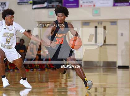 Thumbnail 3 in Bishop Montgomery vs. Fairfax (Ryse Williams Pac Shores Tournament) photogallery.