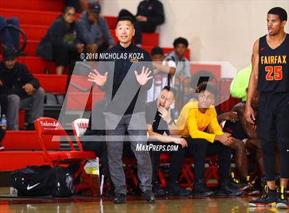 Thumbnail 1 in Bishop Montgomery vs. Fairfax (Ryse Williams Pac Shores Tournament) photogallery.