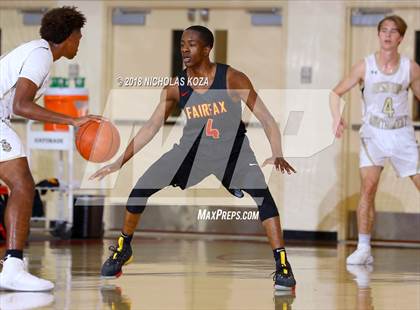 Thumbnail 3 in Bishop Montgomery vs. Fairfax (Ryse Williams Pac Shores Tournament) photogallery.