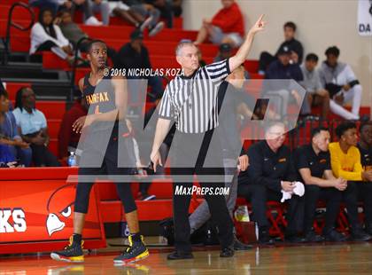 Thumbnail 1 in Bishop Montgomery vs. Fairfax (Ryse Williams Pac Shores Tournament) photogallery.