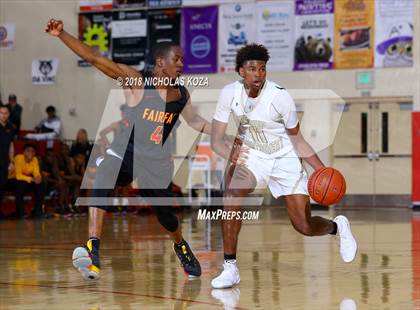 Thumbnail 3 in Bishop Montgomery vs. Fairfax (Ryse Williams Pac Shores Tournament) photogallery.