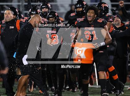 Thumbnail 3 in Clayton Valley Charter vs Pittsburg (CIF NCS D1 Final) photogallery.