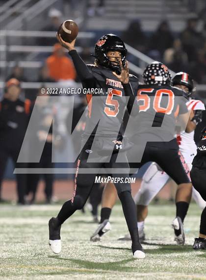Thumbnail 2 in Clayton Valley Charter vs Pittsburg (CIF NCS D1 Final) photogallery.
