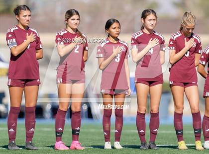 Thumbnail 1 in Truckee vs Pahrump Valley (NIAA 3A State Championship) photogallery.