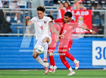 Thumbnail 1 in Salado vs. Castleberry (UIL 4A Soccer Division 1 Final) photogallery.