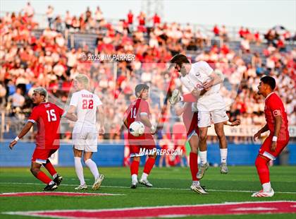 Thumbnail 3 in Salado vs. Castleberry (UIL 4A Soccer Division 1 Final) photogallery.