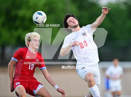 Thumbnail 3 in Salado vs. Castleberry (UIL 4A Soccer Division 1 Final) photogallery.