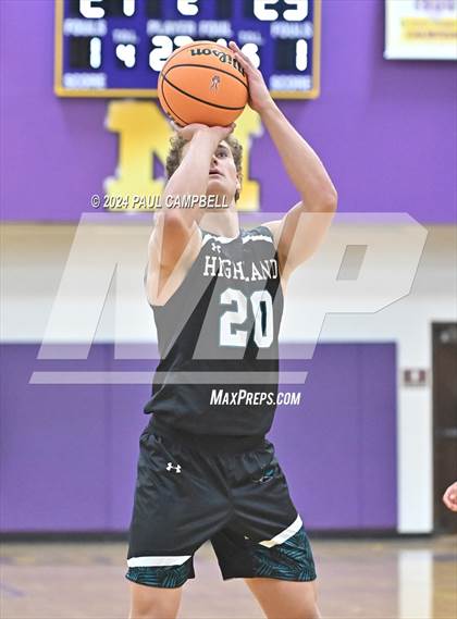 Thumbnail 1 in Highland vs Chandler (Fear the Hop Thanksgiving Tournament) photogallery.