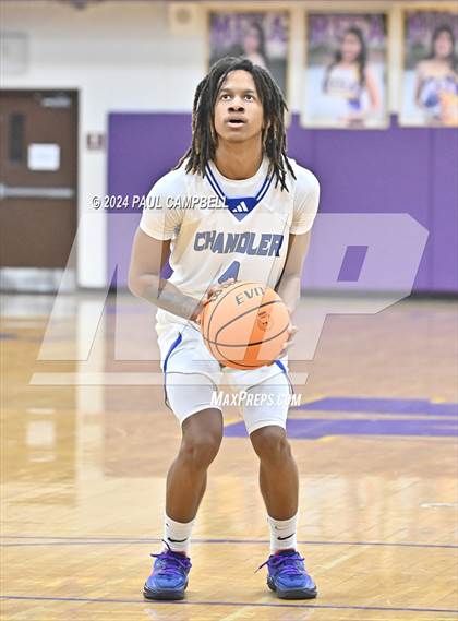 Thumbnail 2 in Highland vs Chandler (Fear the Hop Thanksgiving Tournament) photogallery.