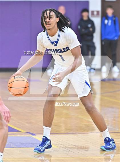 Thumbnail 1 in Highland vs Chandler (Fear the Hop Thanksgiving Tournament) photogallery.