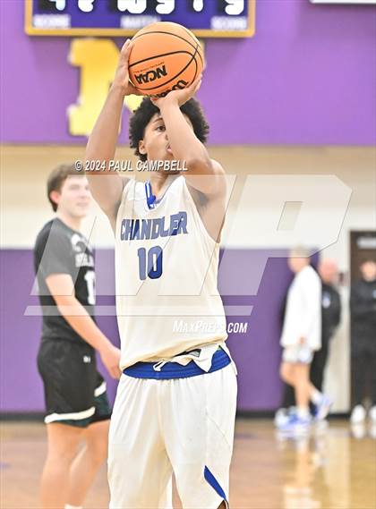 Thumbnail 1 in Highland vs Chandler (Fear the Hop Thanksgiving Tournament) photogallery.