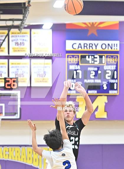 Thumbnail 1 in Highland vs Chandler (Fear the Hop Thanksgiving Tournament) photogallery.