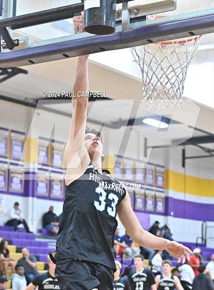 Thumbnail 3 in Highland vs Chandler (Fear the Hop Thanksgiving Tournament) photogallery.