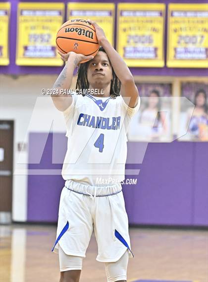 Thumbnail 3 in Highland vs Chandler (Fear the Hop Thanksgiving Tournament) photogallery.