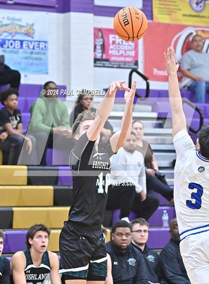 Thumbnail 3 in Highland vs Chandler (Fear the Hop Thanksgiving Tournament) photogallery.