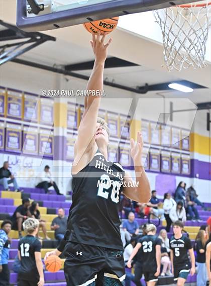 Thumbnail 3 in Highland vs Chandler (Fear the Hop Thanksgiving Tournament) photogallery.