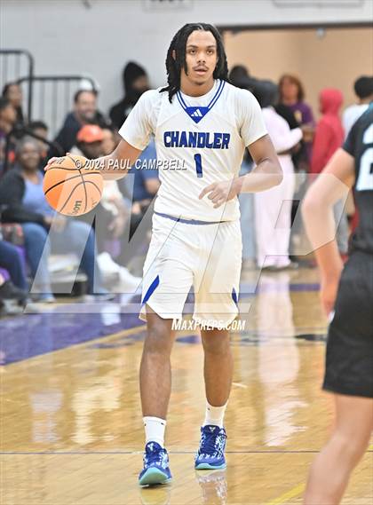 Thumbnail 3 in Highland vs Chandler (Fear the Hop Thanksgiving Tournament) photogallery.