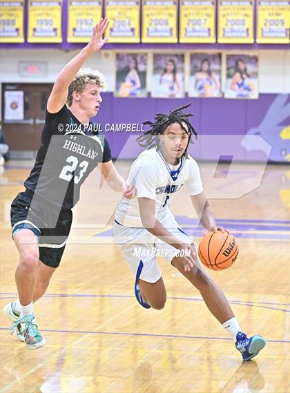Thumbnail 1 in Highland vs Chandler (Fear the Hop Thanksgiving Tournament) photogallery.