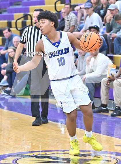 Thumbnail 1 in Highland vs Chandler (Fear the Hop Thanksgiving Tournament) photogallery.