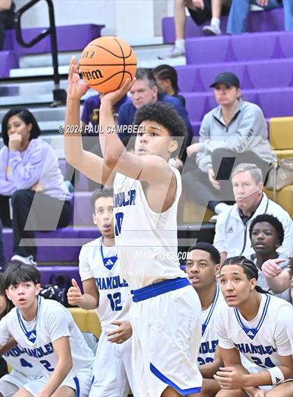 Thumbnail 1 in Highland vs Chandler (Fear the Hop Thanksgiving Tournament) photogallery.