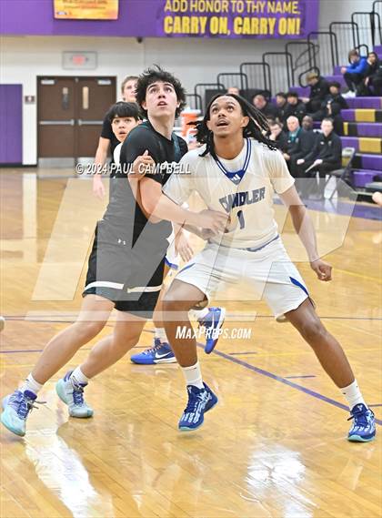 Thumbnail 3 in Highland vs Chandler (Fear the Hop Thanksgiving Tournament) photogallery.