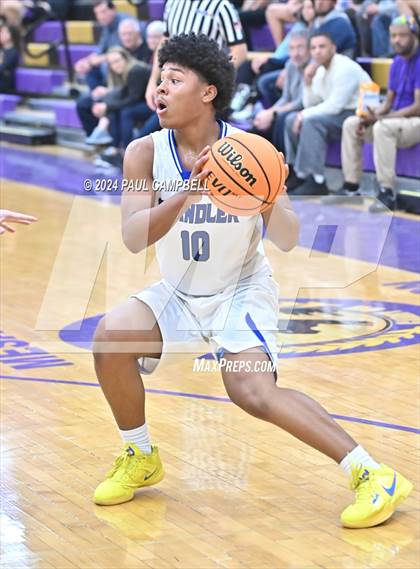 Thumbnail 3 in Highland vs Chandler (Fear the Hop Thanksgiving Tournament) photogallery.