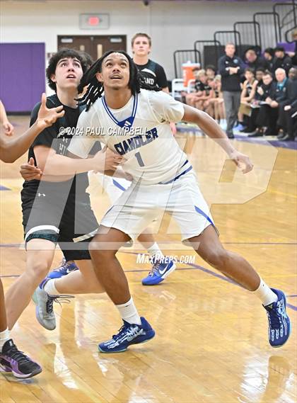 Thumbnail 1 in Highland vs Chandler (Fear the Hop Thanksgiving Tournament) photogallery.
