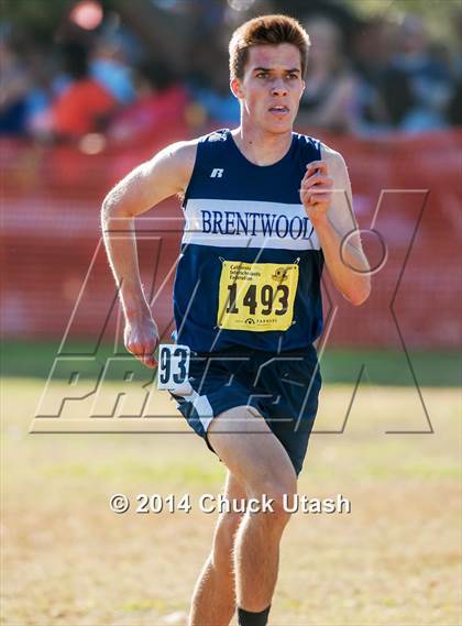 Thumbnail 3 in CIF State Cross Country Championships (D5 Boys Race) photogallery.
