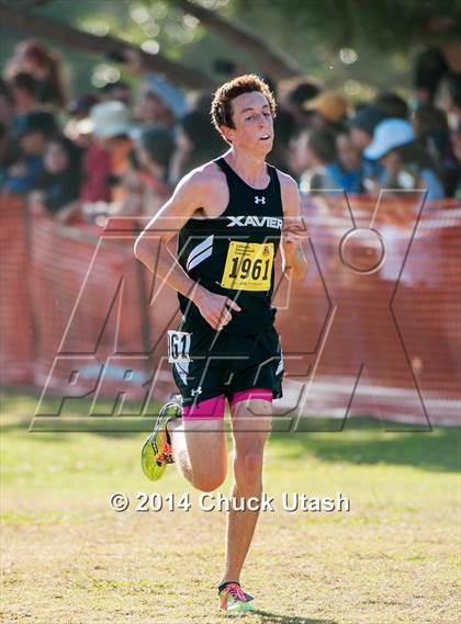 Thumbnail 1 in CIF State Cross Country Championships (D5 Boys Race) photogallery.
