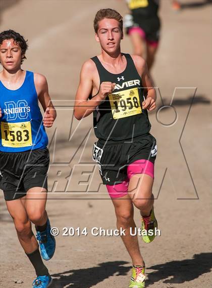Thumbnail 3 in CIF State Cross Country Championships (D5 Boys Race) photogallery.