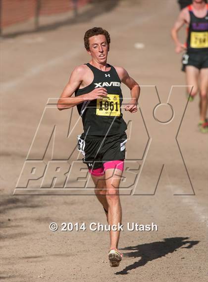 Thumbnail 3 in CIF State Cross Country Championships (D5 Boys Race) photogallery.