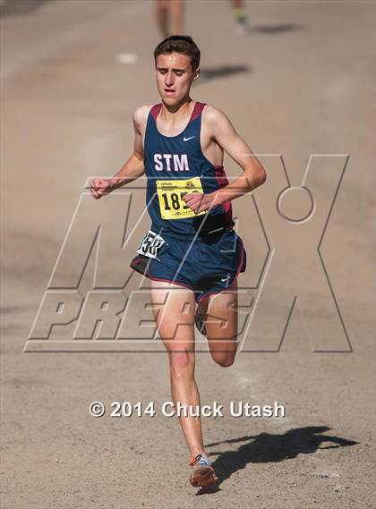 Thumbnail 3 in CIF State Cross Country Championships (D5 Boys Race) photogallery.