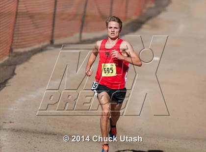 Thumbnail 2 in CIF State Cross Country Championships (D5 Boys Race) photogallery.