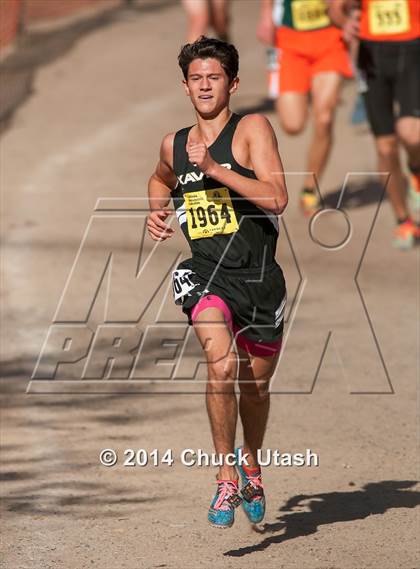 Thumbnail 1 in CIF State Cross Country Championships (D5 Boys Race) photogallery.