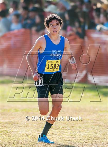 Thumbnail 3 in CIF State Cross Country Championships (D5 Boys Race) photogallery.