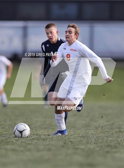 Thumbnail 2 in Marathon vs. Mount Academy  (NYSPHSAA Class D Final) photogallery.