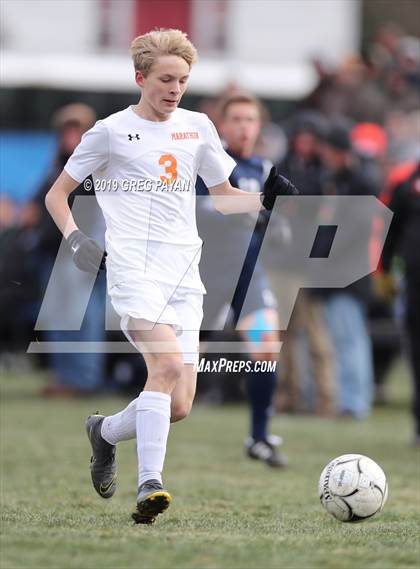 Thumbnail 3 in Marathon vs. Mount Academy  (NYSPHSAA Class D Final) photogallery.