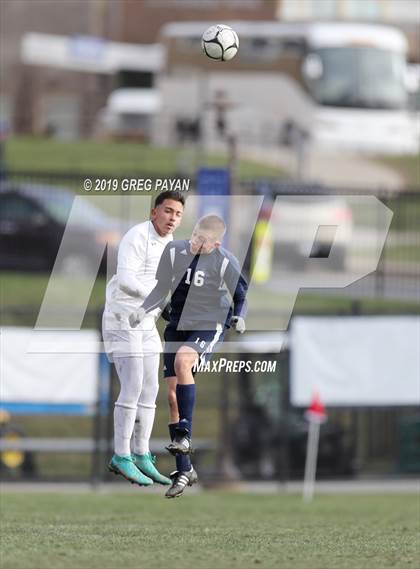 Thumbnail 2 in Marathon vs. Mount Academy  (NYSPHSAA Class D Final) photogallery.